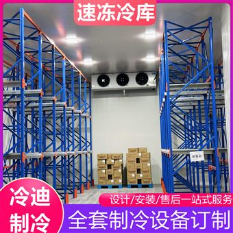 食品冷冻库全套制冷设备 现场安装装配式
